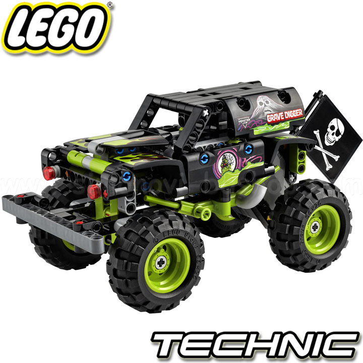 * 2022 LEGO® Technic™ 21  Monster Jam® Grave Digger® 42118
